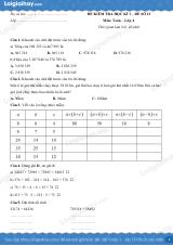 Đề số 13 - Đề kiểm tra học kì 1 - Toán lớp 4